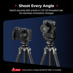 SmallRig L Shape Handle for Nikon ZR with Silicone Grip 5466 SMALLRIG