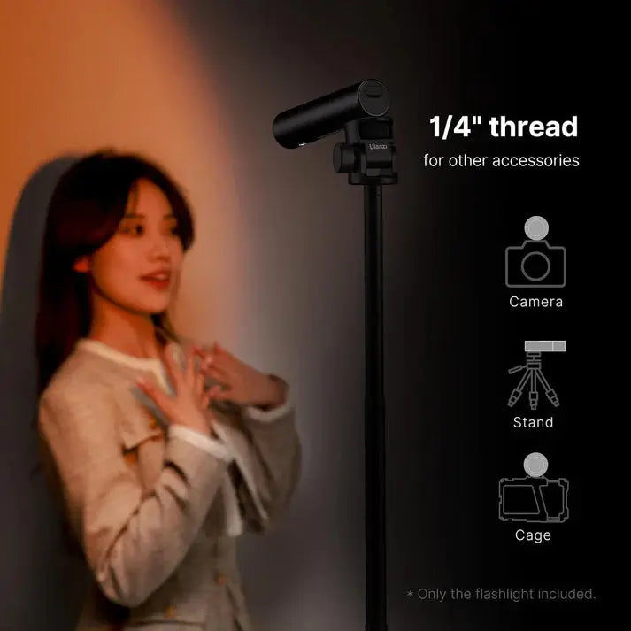 Ulanzi LM07 Zoomable Bi-Color Photography Torch Light Ulanzi