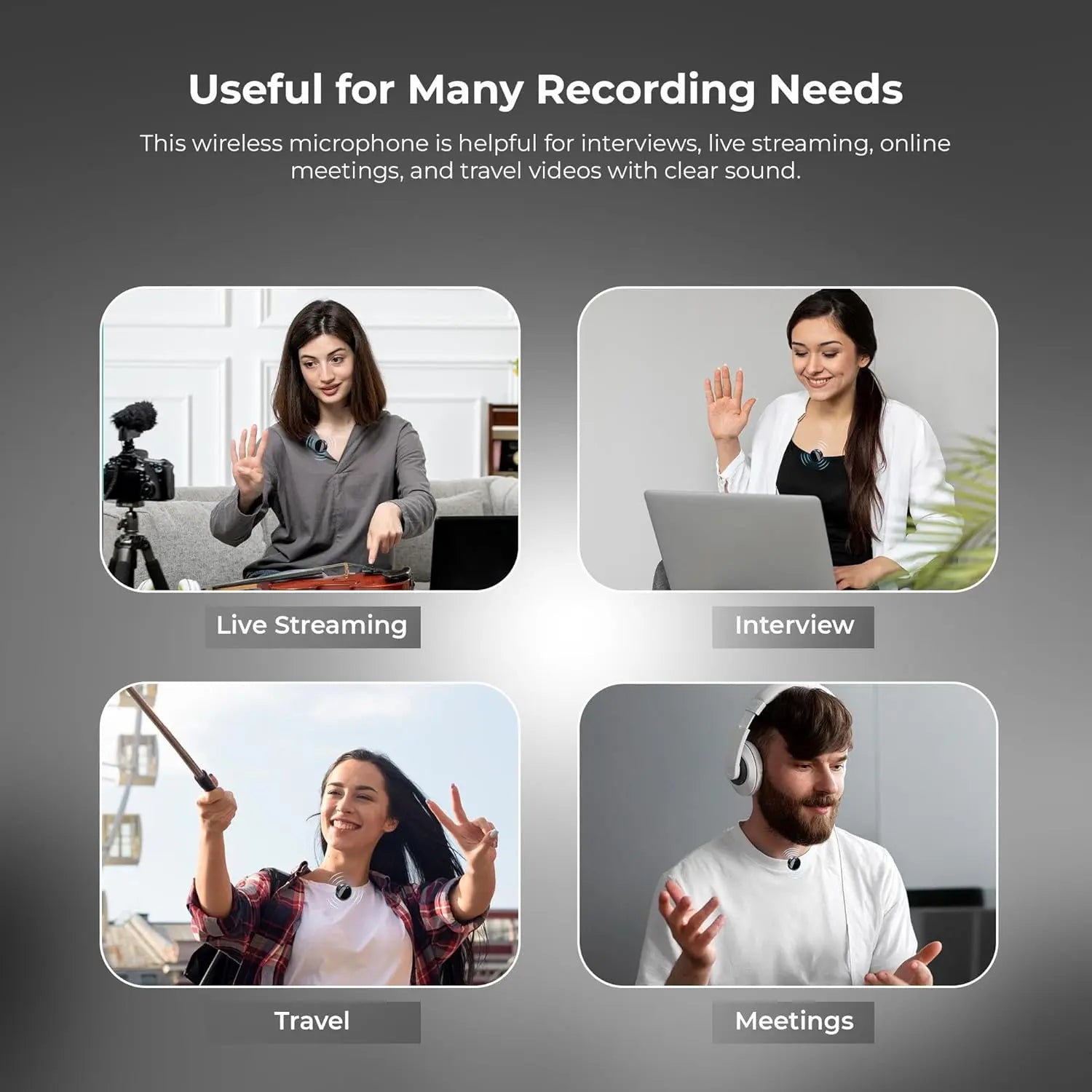 Digitek DWM 124 2 in 1 Wireless Microphone Digitek