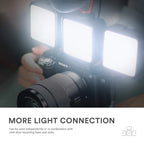 Godox LITEMONS LED6R RGB Rechargeable Magnetic Video Light for Vlogging Godox
