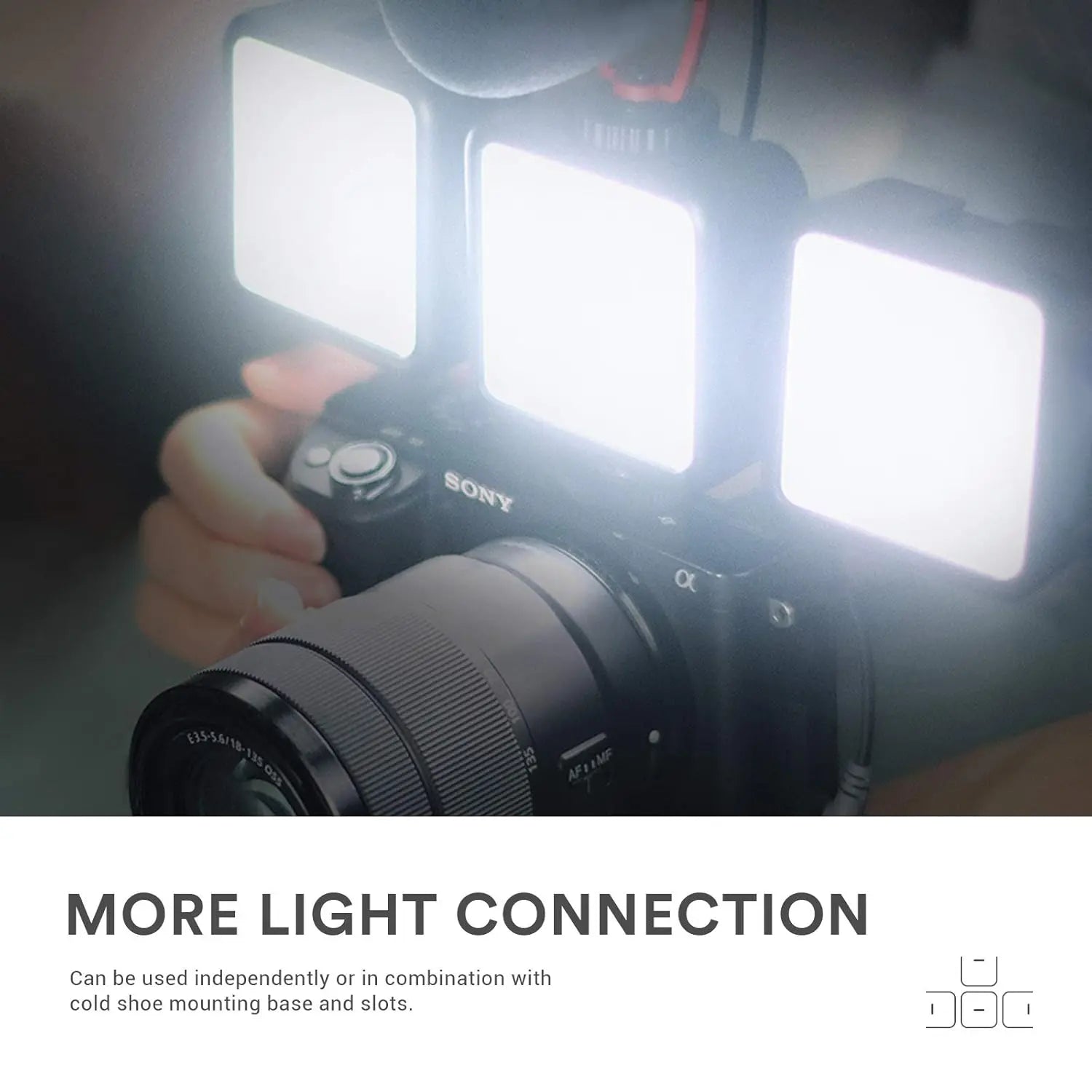 Godox LITEMONS LED6R RGB Rechargeable Magnetic Video Light for Vlogging Godox