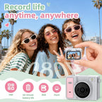 TEKTONIC 2K Thumb Keychain Mini Camera with Flip Screen Royale Device