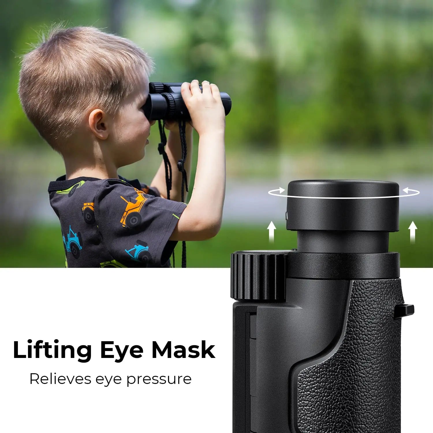 K and F Concept 10x25 Compact Binoculars Waterproof BAK4 K&F