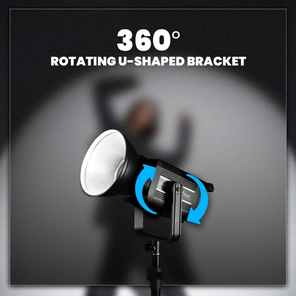 HIFFIN COB 250P 250W Bi Color Continuous LED Video Light HIFFIN