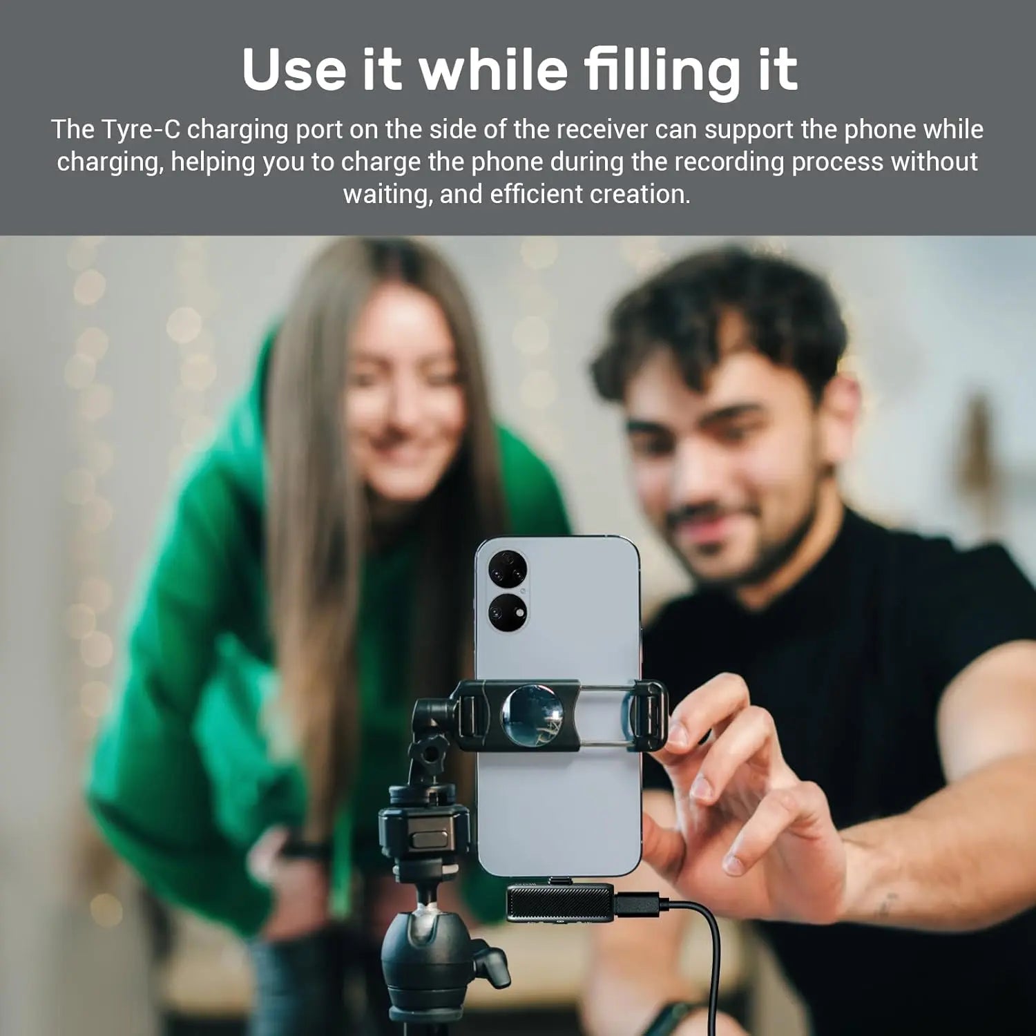 Godox WES2 Kit2 Wireless Lavalier Microphone Godox