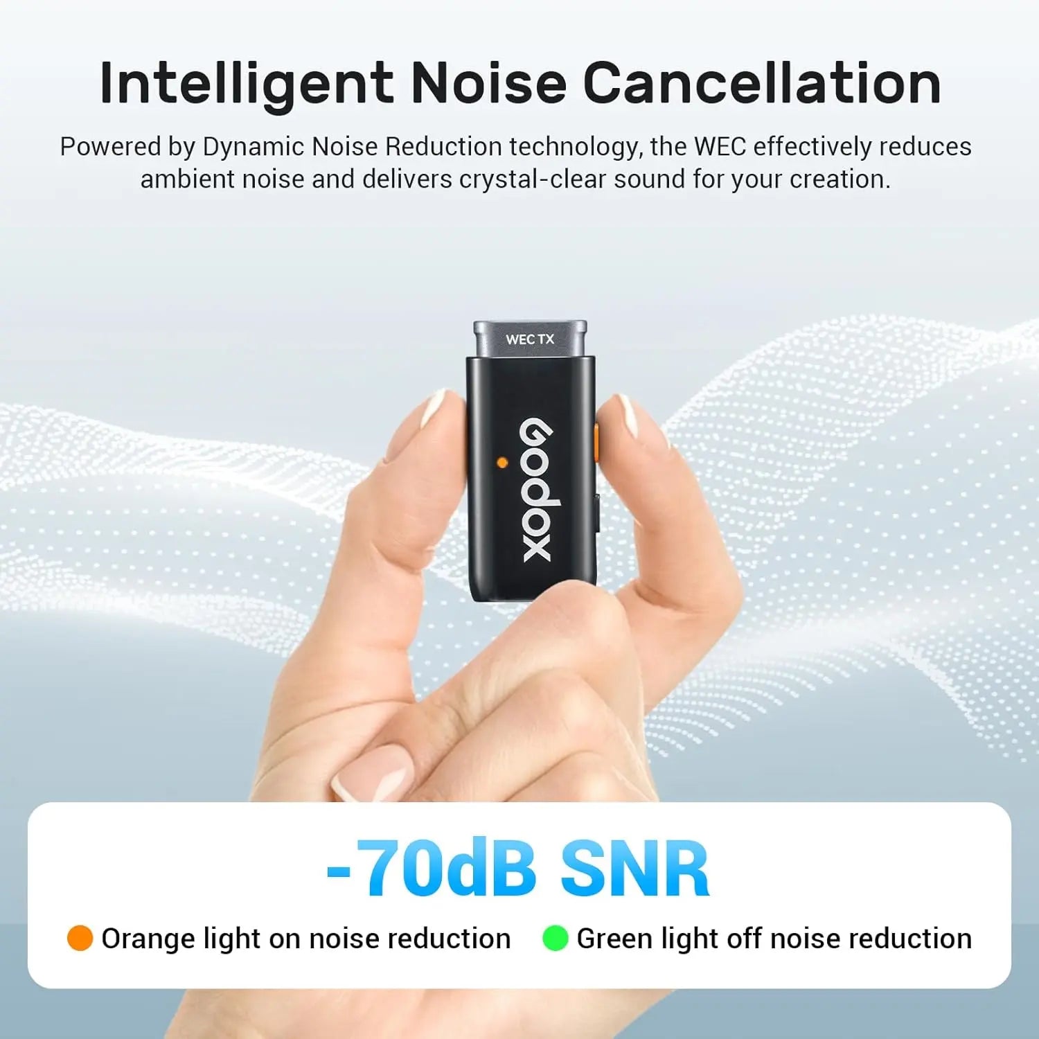 Godox WES2 Kit2 Wireless Lavalier Microphone Godox