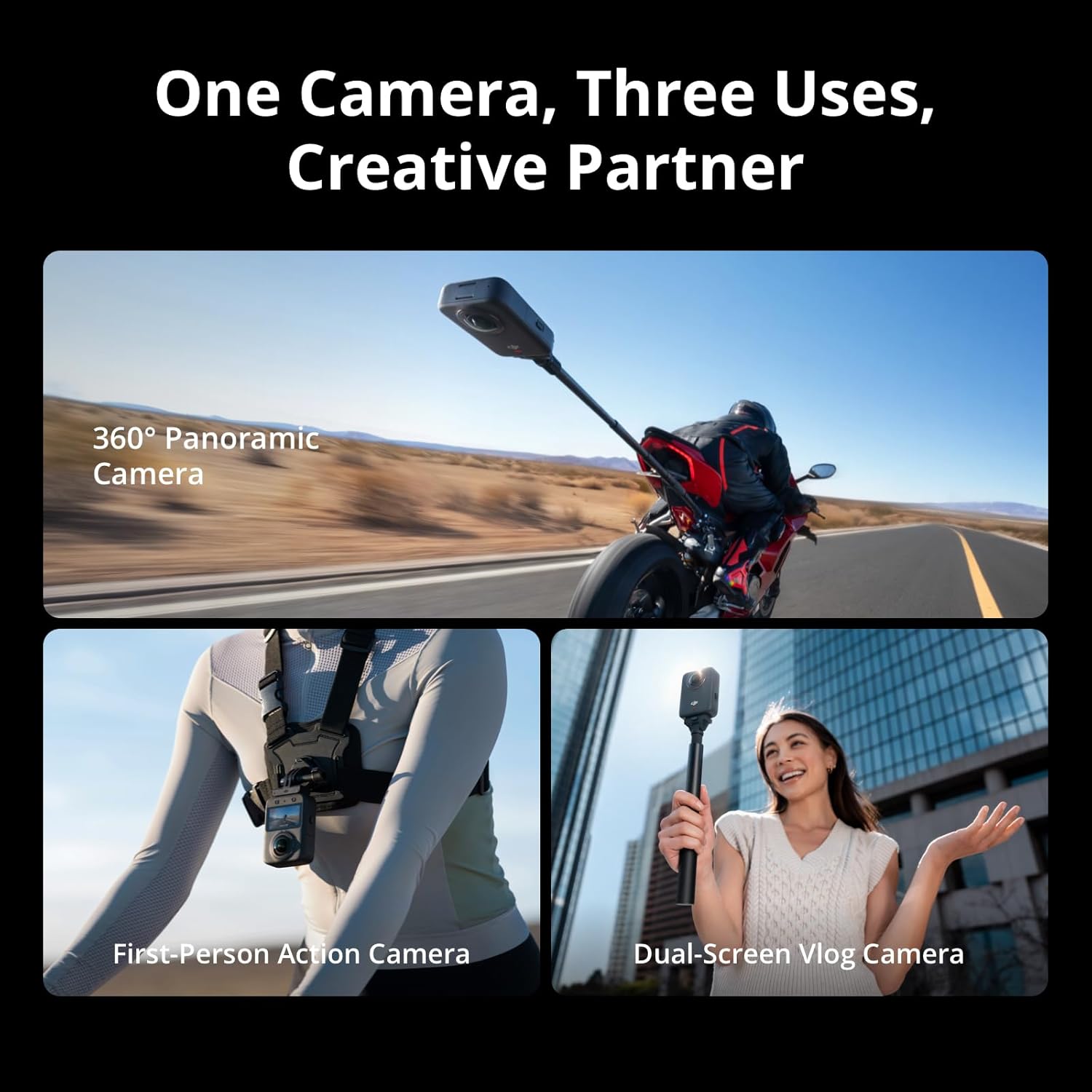DJI Osmo 360 Adventure Combo | 8K 360° Camera