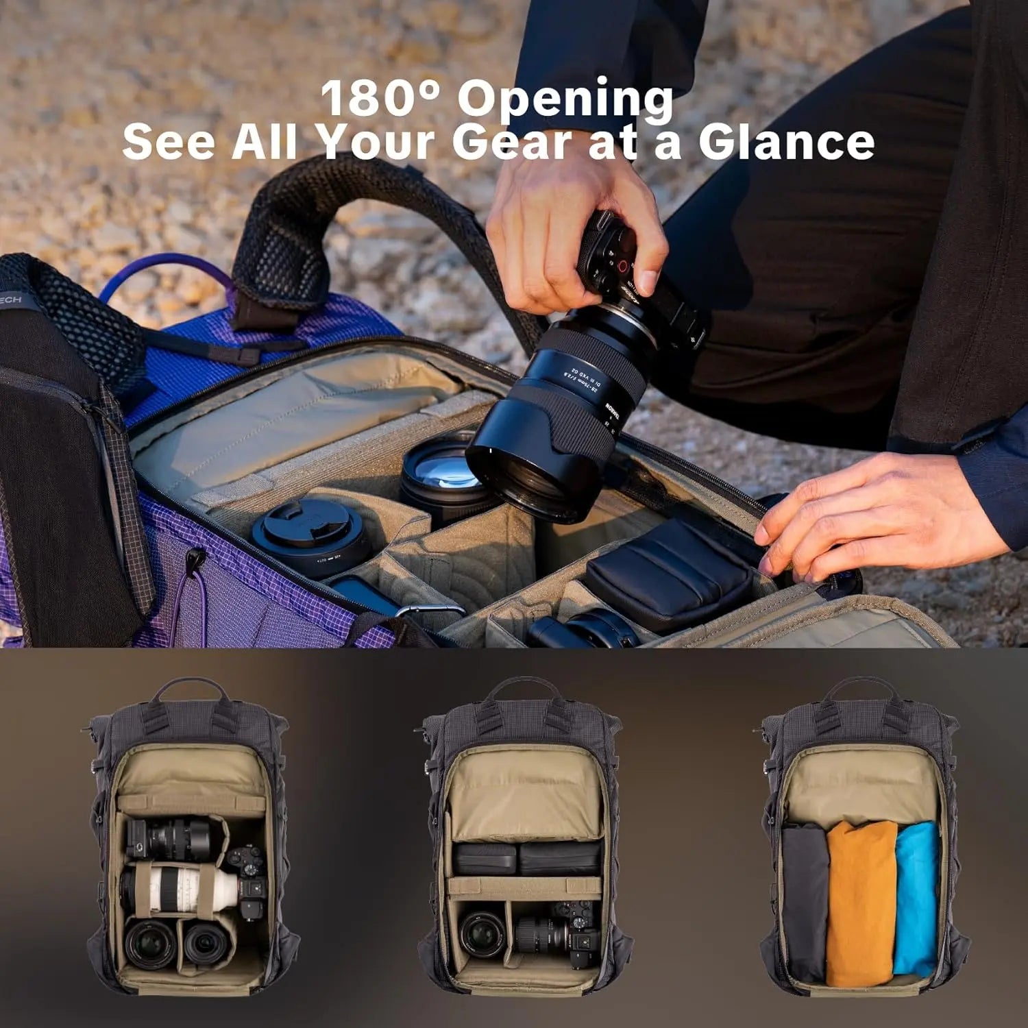 PGYTECH OnePro Ultralight Camera Backpack Space 30L PGYTECH