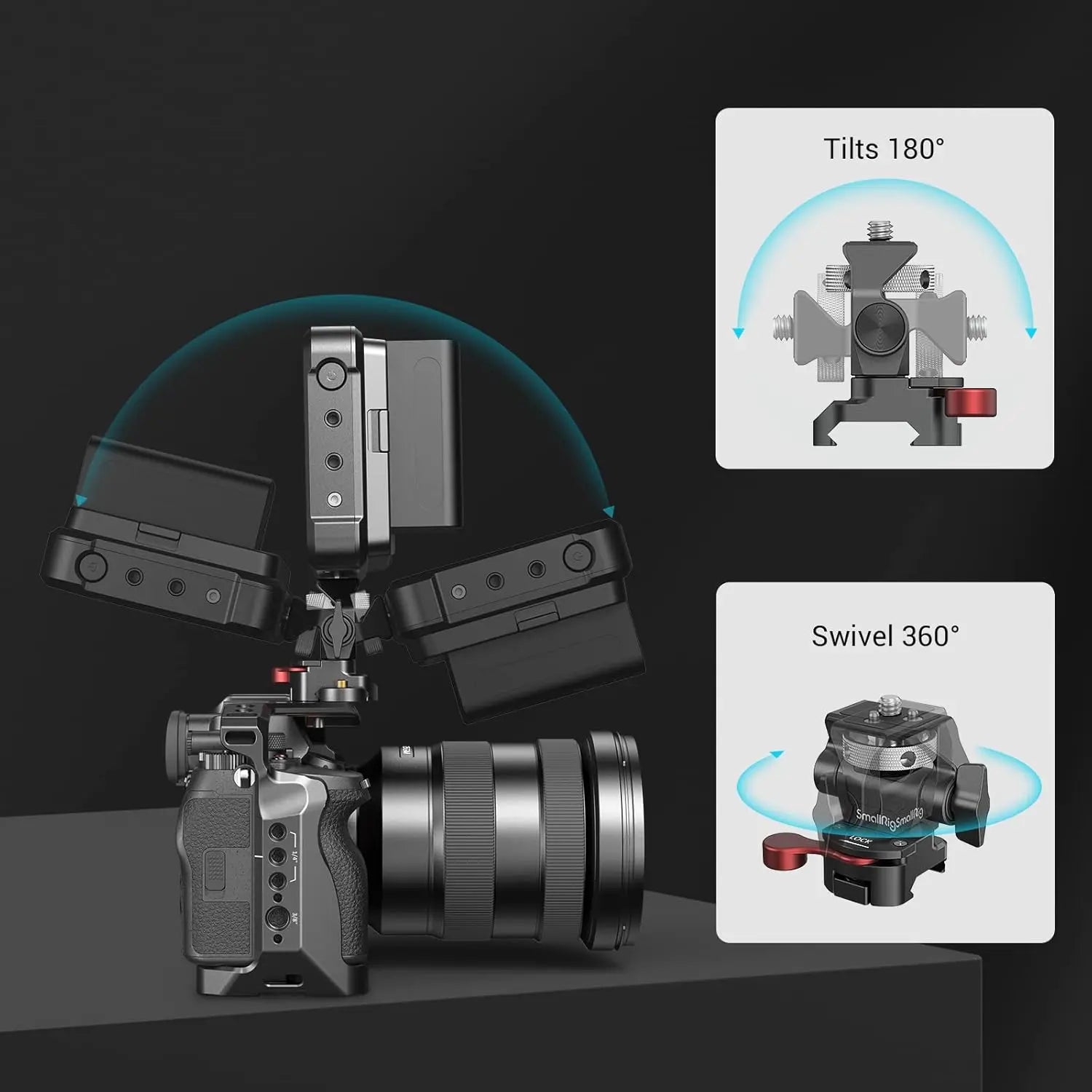 SmallRig Field Monitor Mount Holder with NATO Clamp 2906B SMALLRIG