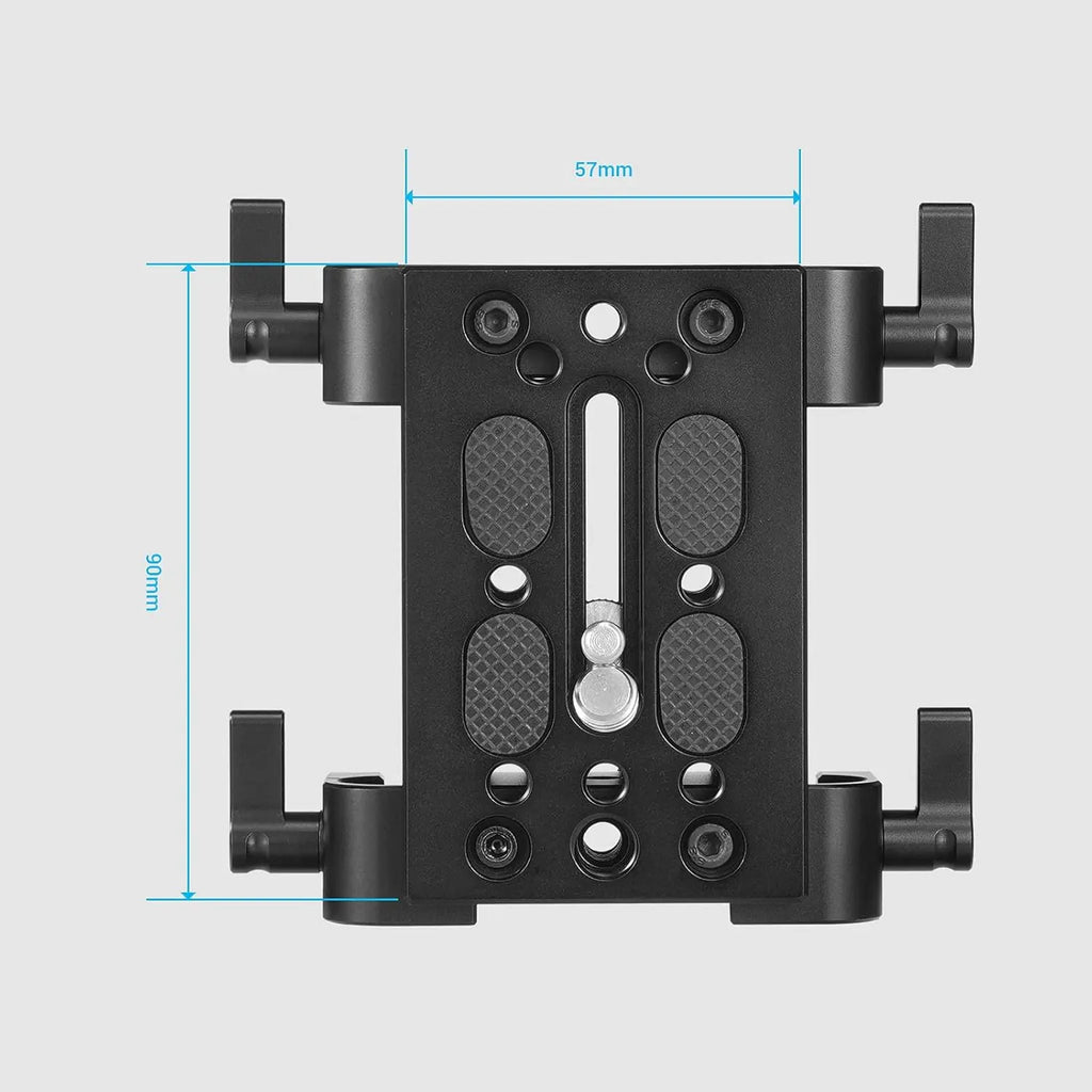 SmallRig Camera Tripod Mounting Baseplate with 15mm Rod Clamp Rail Block 1798 SMALLRIG