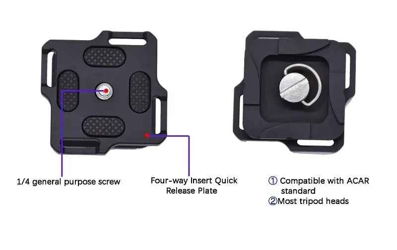 TEKTONIC Quick Release Camera Capture Clip V1 Mount TEKTONIC