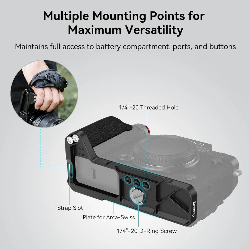 SmallRig L Shape Grip for Fujifilm XT5 Black Camera Hand Grip 4260 SMALLRIG