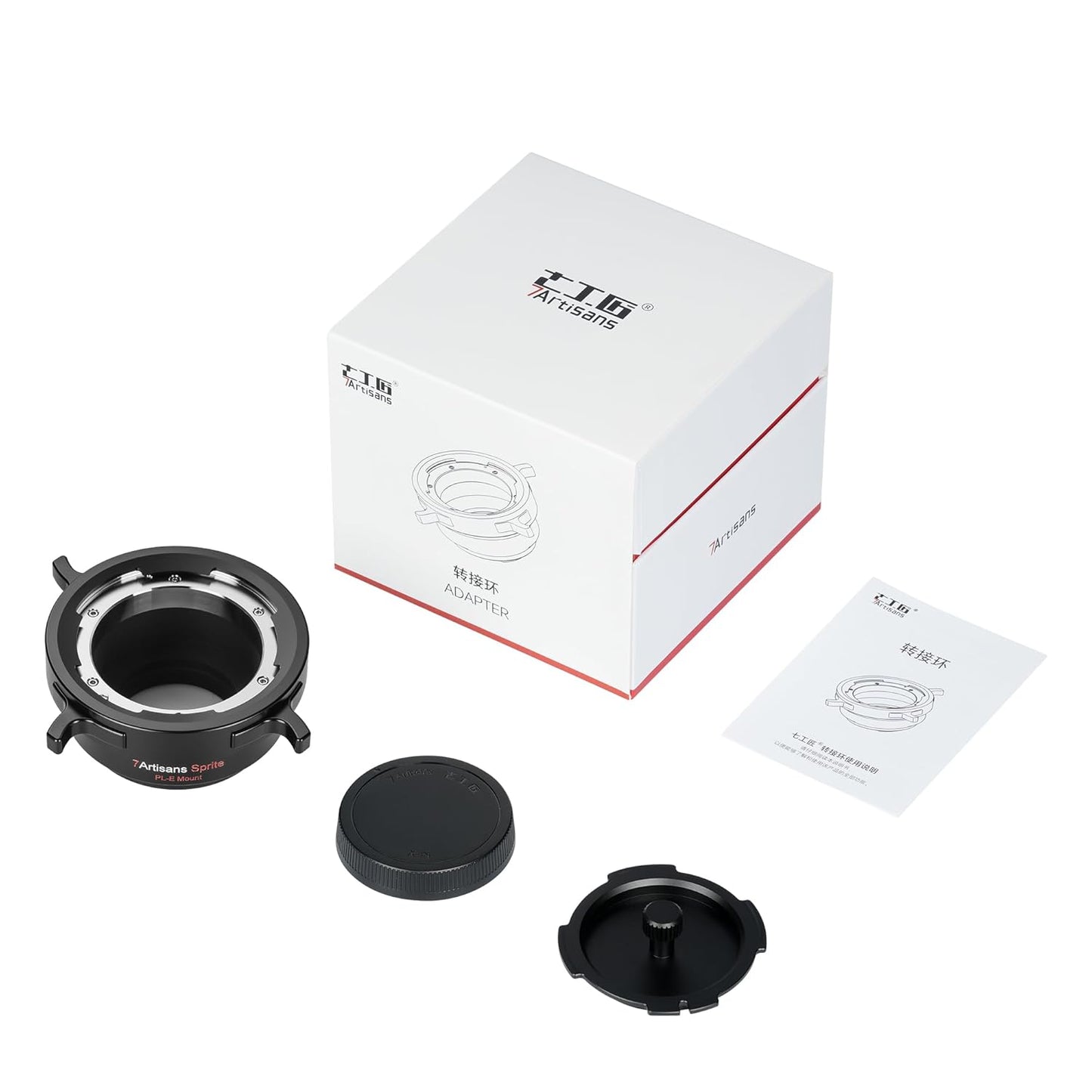 7Artisans PL to Sony E Mount Adapter with Rotary Lock