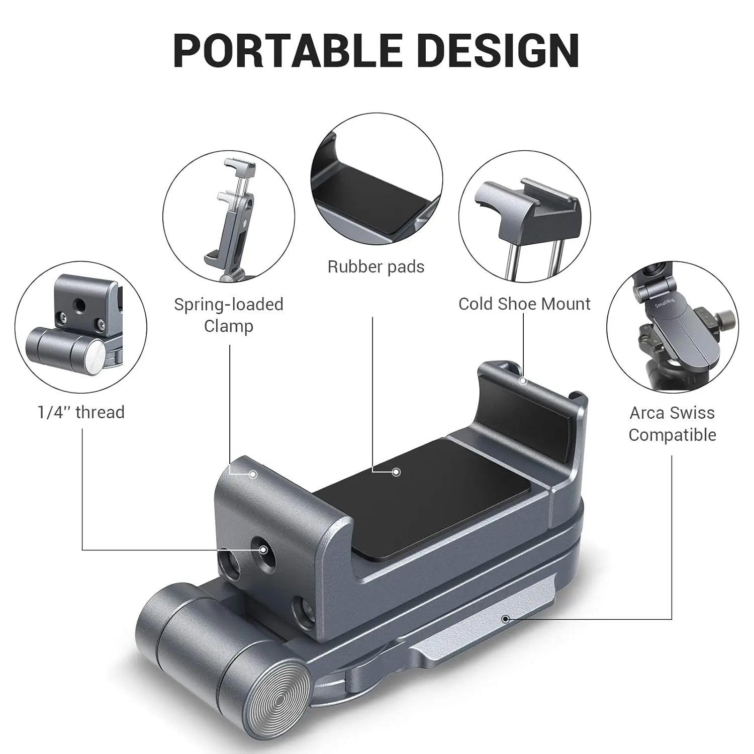 SmallRig Universal Smartphone Holder BSP2415 Royale Device
