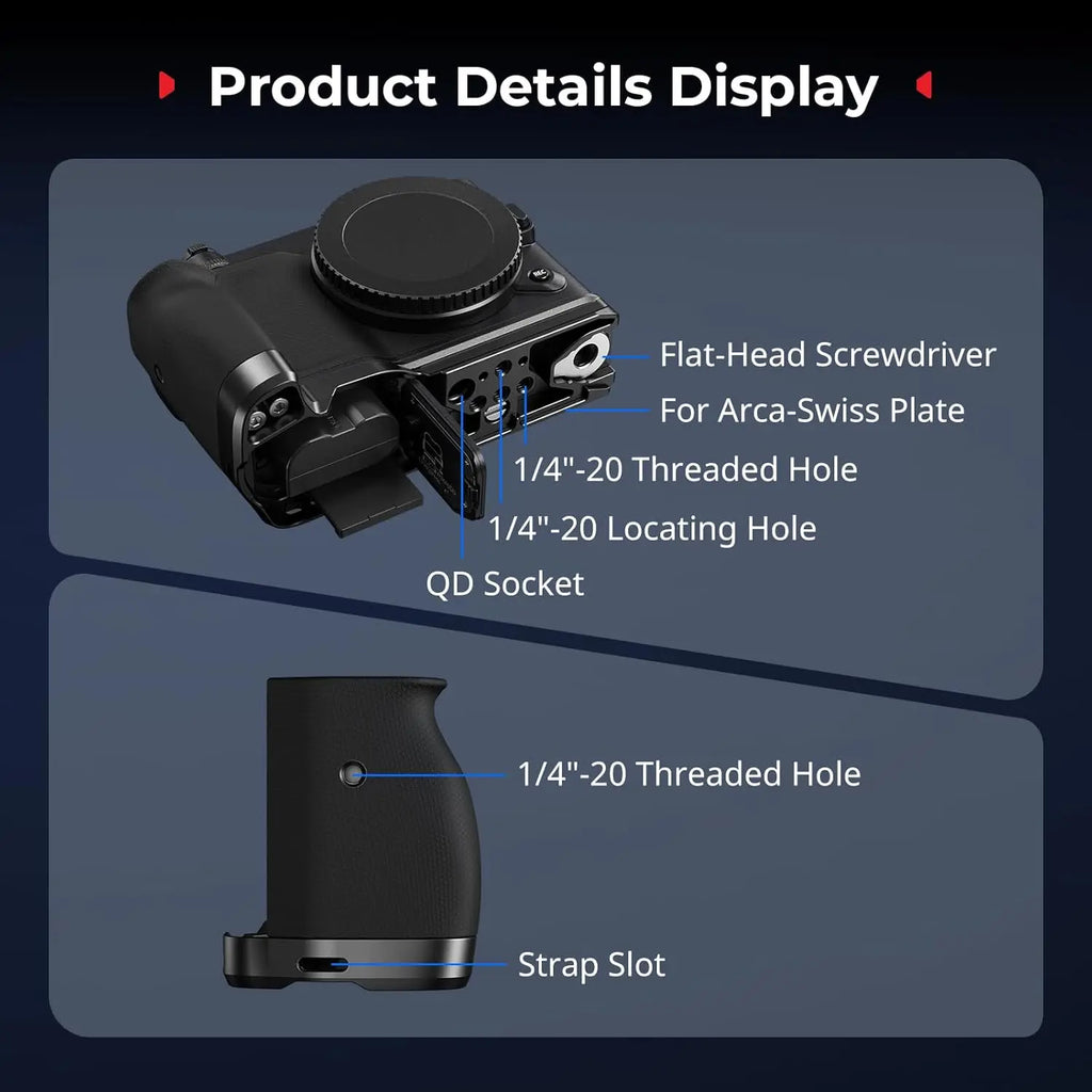 SmallRig L-Shape Handle for Nikon ZR 5466 SMALLRIG