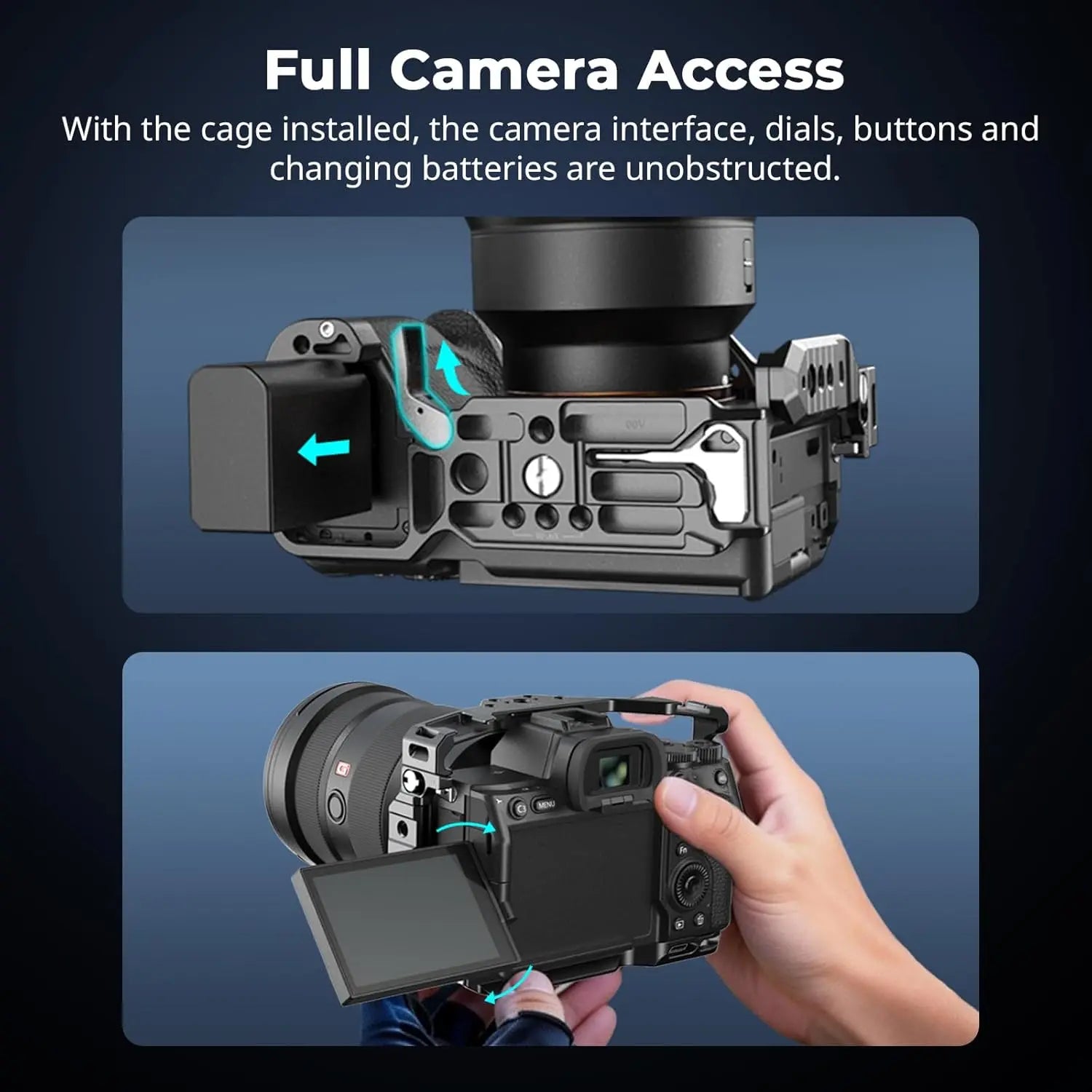 SmallRig Full Camera Cage 3667B Sony Alpha Series 3667B SMALLRIG