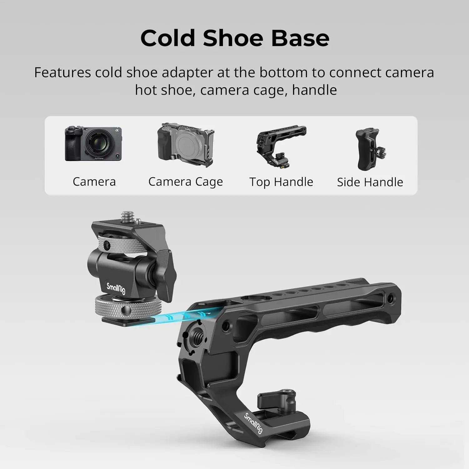 SmallRig Camera Monitor Mount with Cold Shoe Adapter 2905B SMALLRIG