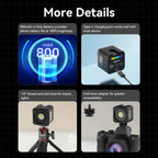 Ulanzi L3 RGB LED Waterproof Video Light Mini Magnetic Cube 2700K 7000K Ulanzi