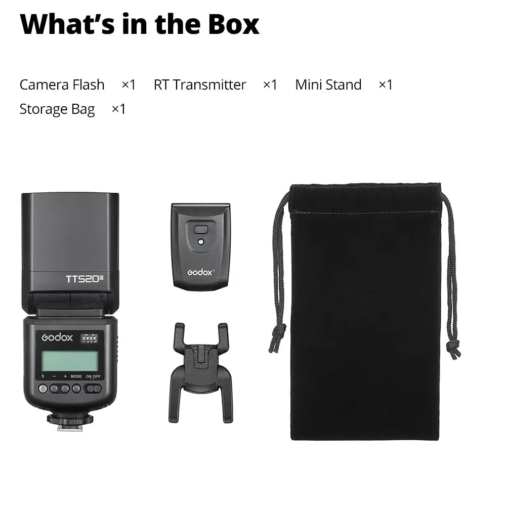 GODOX TT520 III Camera Flash Speedlite Godox