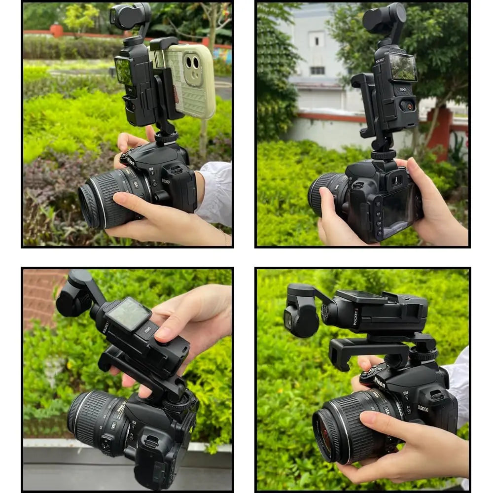 TEKOTNIC Phone Holder Mount for DJI Pocket 3/4 – Smartphone Clamp Adapter Royale Device