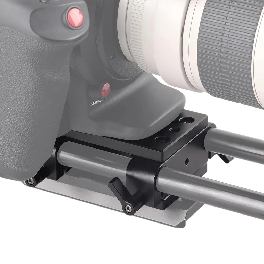 SmallRig Camera Tripod Mounting Baseplate with 15mm Rod Clamp Rail Block 1798 SMALLRIG