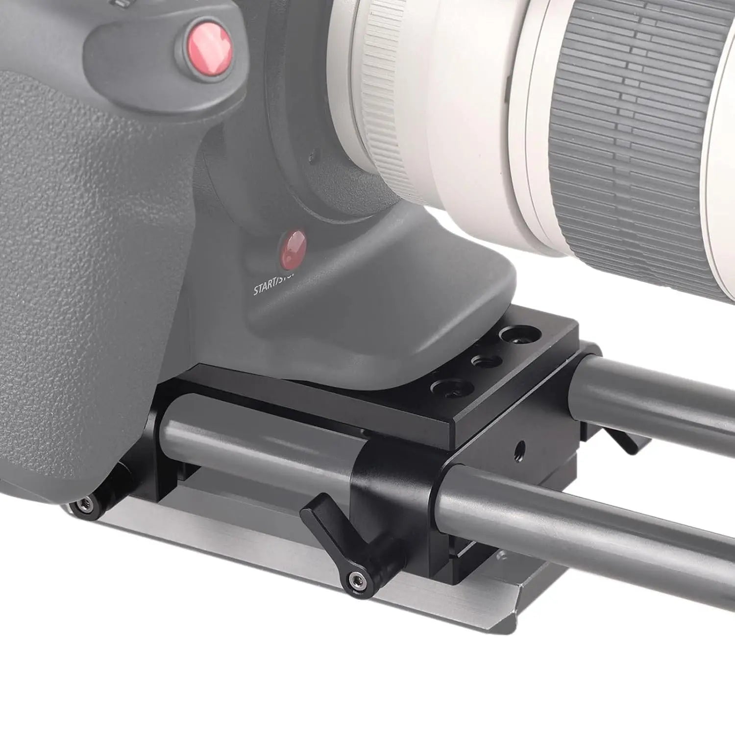 SmallRig Camera Tripod Mounting Baseplate with 15mm Rod Clamp Rail Block 1798 SMALLRIG