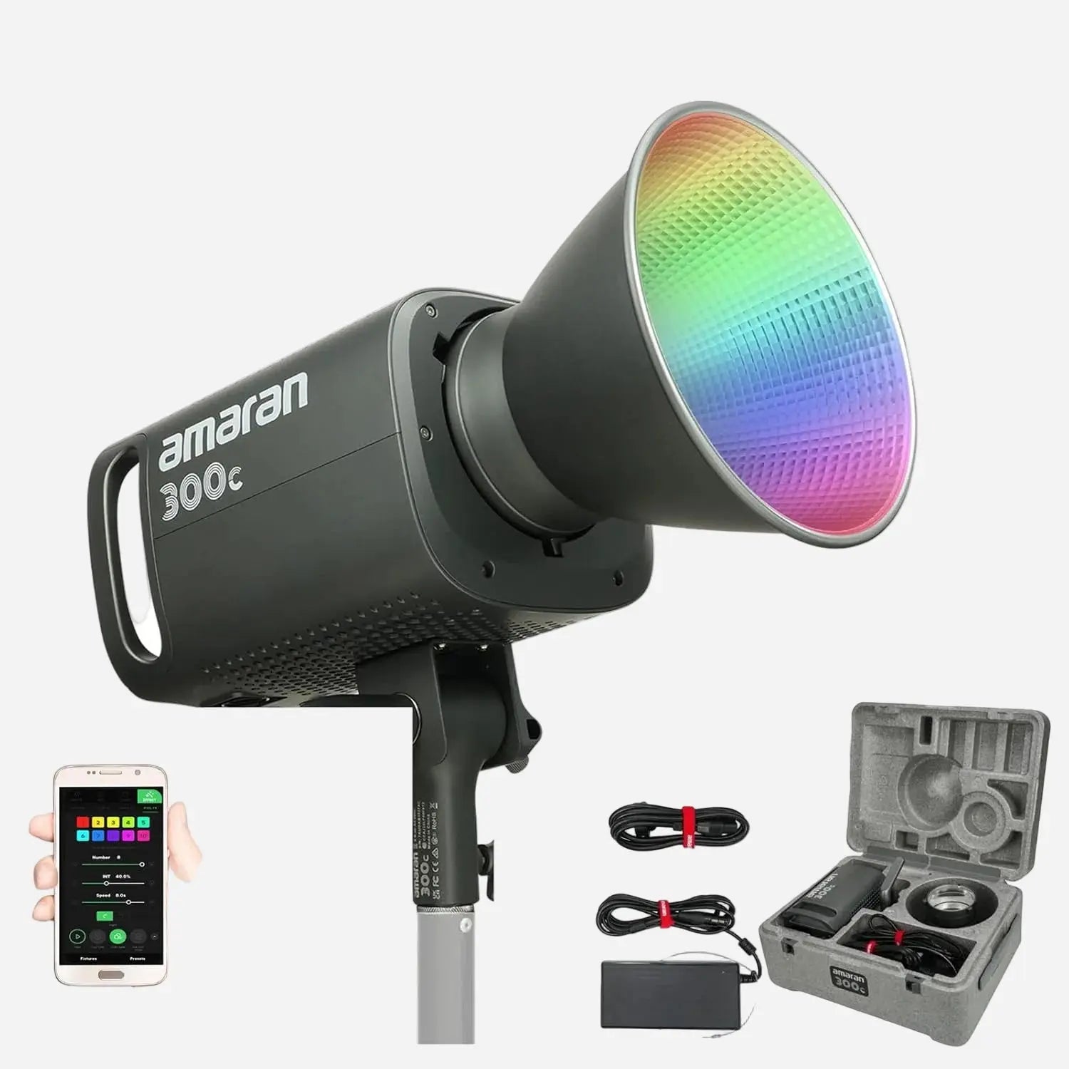 Aputure Amaran 300C RGB LED COB Video Light 300W Bowens - Royale