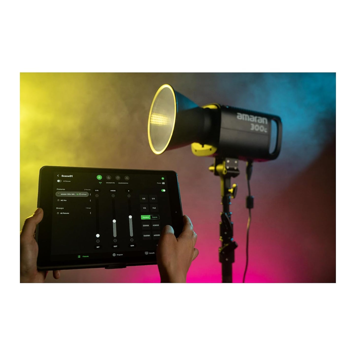 Aputure Amaran 300C RGB LED COB Video Light 300W Bowens
