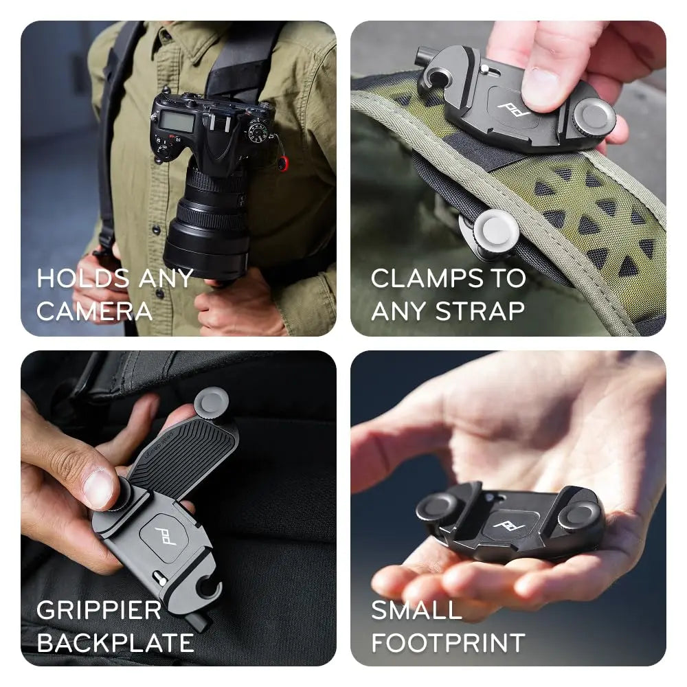 Peak Design Capture Camera Clip V3 â€“ Silver Peak Design