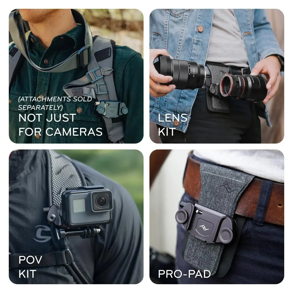 Peak Design Capture Camera Clip V3 â€“ Silver Peak Design