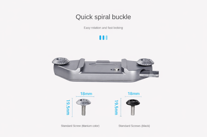 TEKTONIC Quick Release Camera Capture Clip Backpack Mount – Secure Hands-Free Clip for DSLR, Mirrorless & Action Cameras