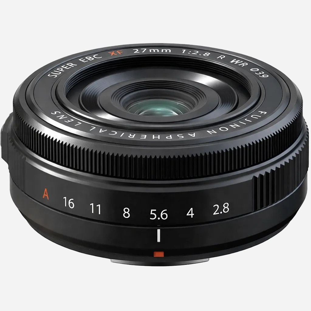 Fujifilm Fujinon XF 27mm F2.8 R WR Prime Lens (41mm Equivalent)