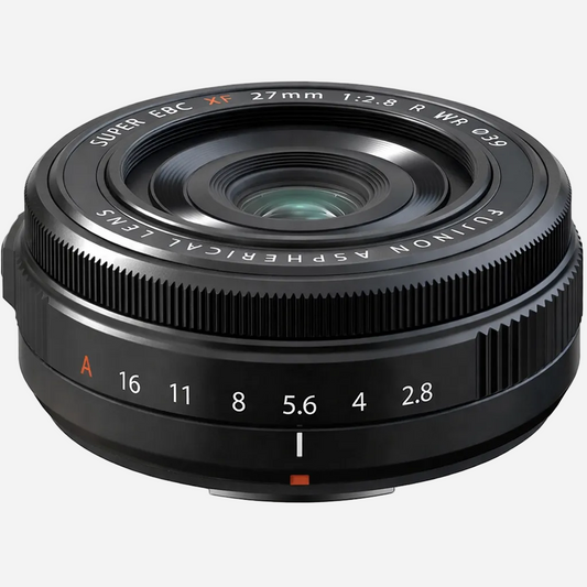 Fujifilm Fujinon XF 27mm F2.8 R WR Prime Lens (41mm Equivalent)