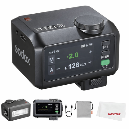 Godox iT30Pro TTL Mini Flash with Touchscreen