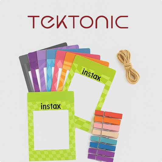 TEKTONIC Bunting Display for Instax Mini 11/12 Photos â€“ Plain Cage