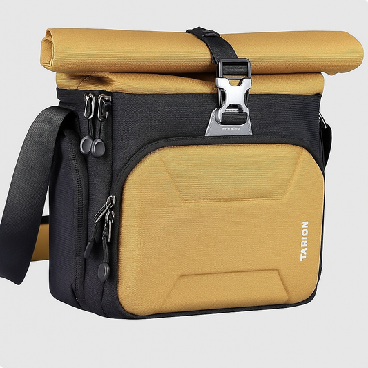 TEKTONIC XHS Camera Sling Bag â€“ Golden, Compact & Stylish
