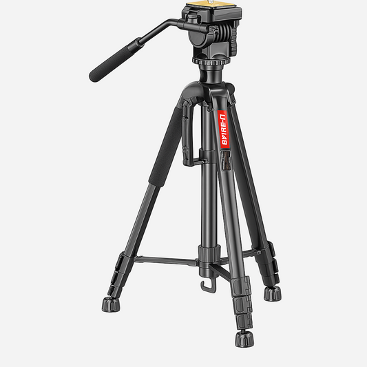 Ulanzi VT02 Heavy Duty Camera Video Tripod with Fluid Head for DSLR & Camcorder
