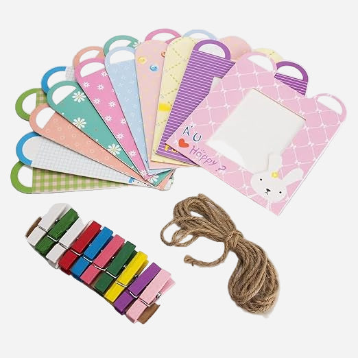 TEKTONIC Colorful Rabbit Frame Films for Instax Mini â€“ 10 Pcs Pack