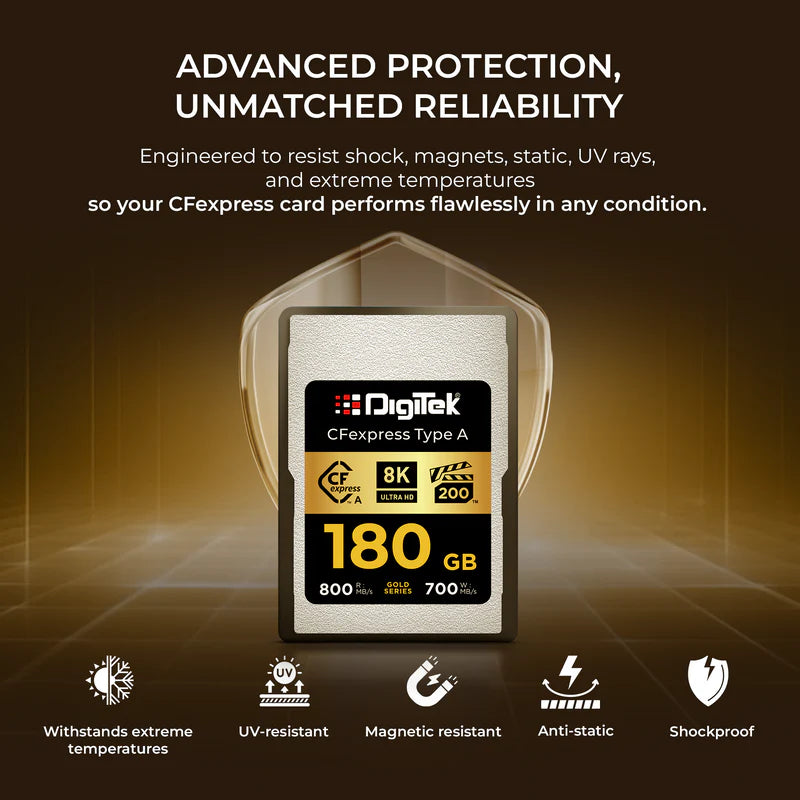 DIGITEK DCFA 180GB CFexpress Type A Memory Card