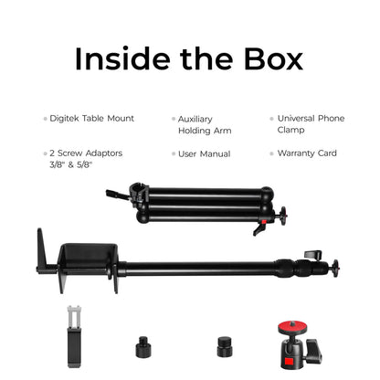 Digitek DTMHA-001 Table Mount with Holding Arm
