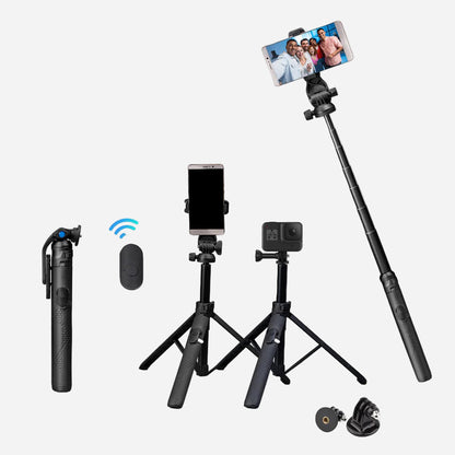 DIGITEK DTR-525 SS 160cm Tripod Selfie Stick with Remote