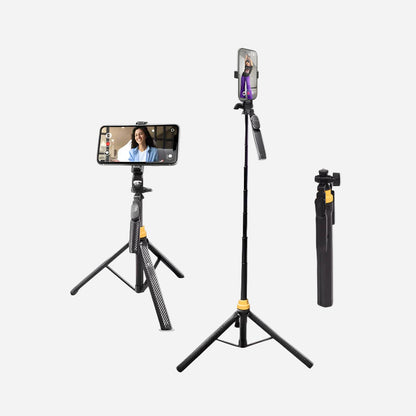 Digitek DTR-555 SS 5.57ft Tripod Selfie Stick for Smartphones