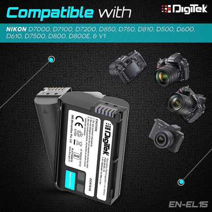 Digitek LP-E17 Li-Ion Battery for Canon EOS DSLR Cameras