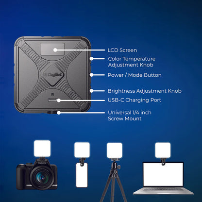 Digitek LED-D11W RGB Mini 11W Portable Video Light