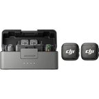 DJI Mic 3 (2 TX + 1 RX + Charging Case), Wireless Microphone for iPhone/Camera/Android, Ultralight, Adaptive Gain Control for Balanced Volume DJI