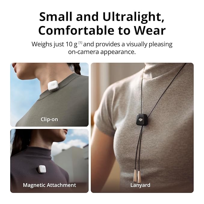 DJI Mic Mini Wireless Microphone System (2TX+1RX)