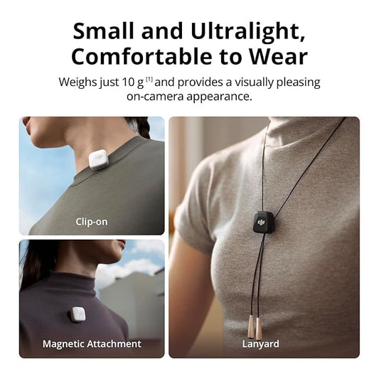 DJI Mic Mini Wireless Microphone System (2TX+1RX)