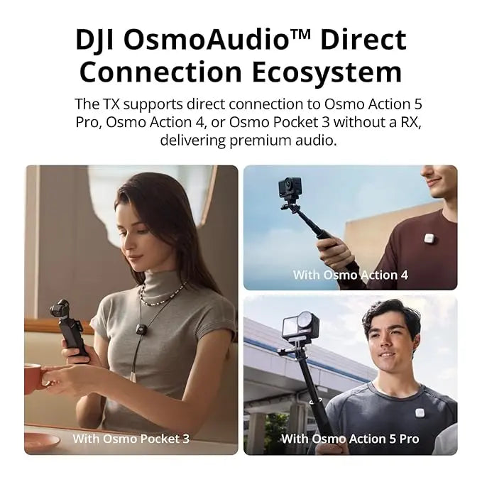 DJI Mic Mini Wireless Microphone System (2TX+1RX) DJI