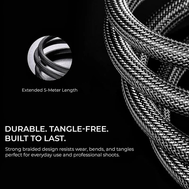 Digitek DC 5M-TC2C Right-Angle Type-C Tethering Cable 5M