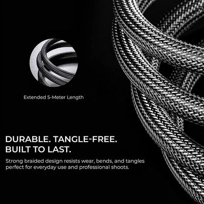 Digitek DC 5M-TC2C Right-Angle Type-C Tethering Cable 5M